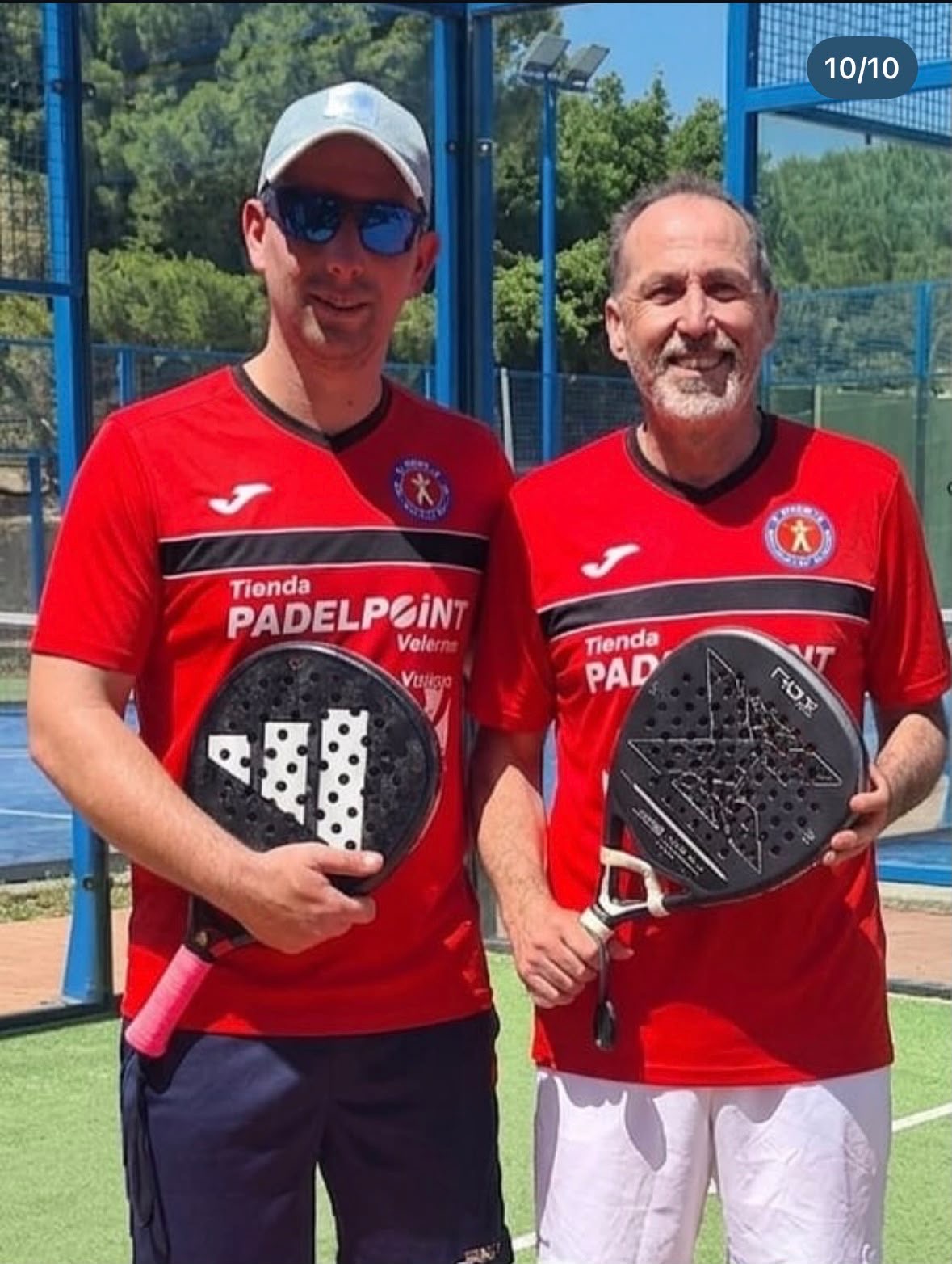 Coppia veterani Padelpoint
