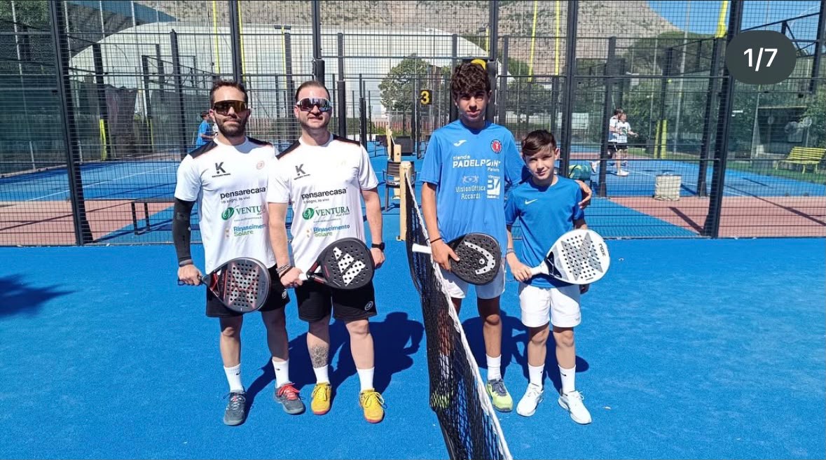 Squadra Padelpoint Palermo in trasferta