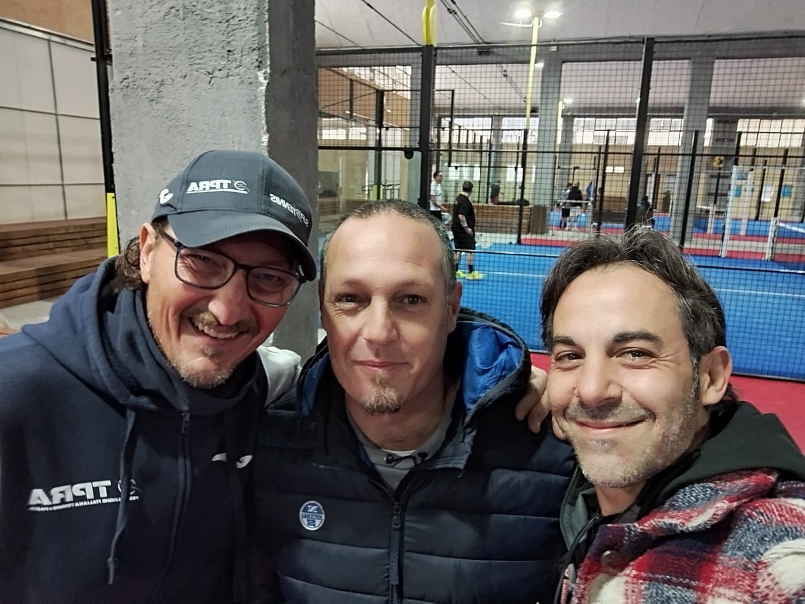 Selfie con arbitro TPRA a fine torneo
